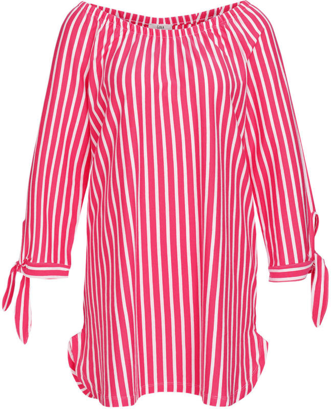 Damen Shirt mit Längsstreifen (Nur online)