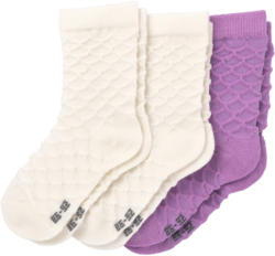 3 Paar Baby Socken mit Bio-Baumwolle