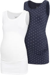 2 Damen Umstands-Tops im Set