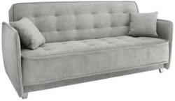 Schlafsofa mit Bettfunktion, Bettkasten und Kissen Aron