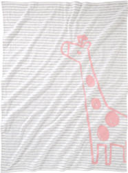 Babydecke mit Giraffen-Motiv