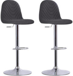 Barhocker-Set Cirus 2-er Set Anthrazit