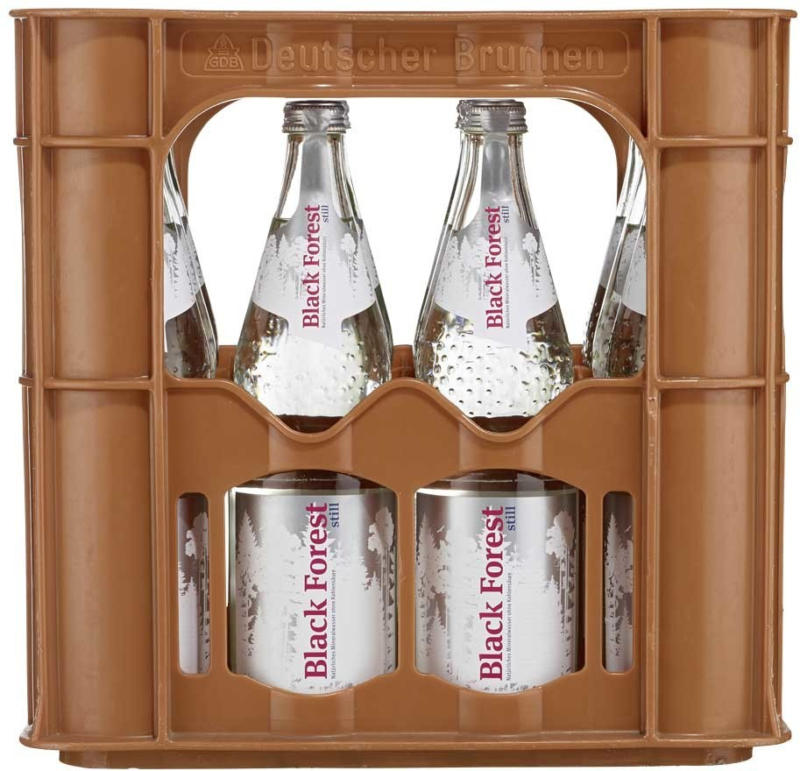 Black Forest Still oder Medium 12 x 0,7 Liter, jeder Kasten