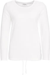 Damen Sweatshirt mit gerippter Struktur