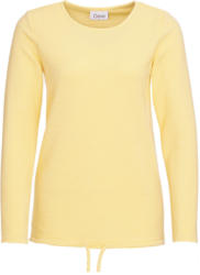 Damen Sweatshirt mit gerippter Struktur