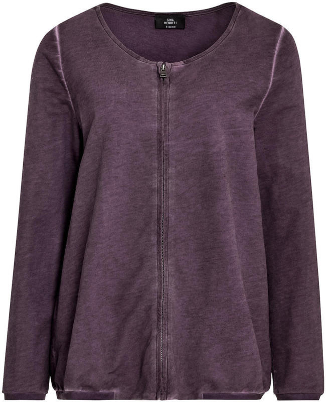 Damen Sweatblouson mit Reißverschluss