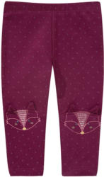 Baby Sweatleggings mit Fuchs-Print