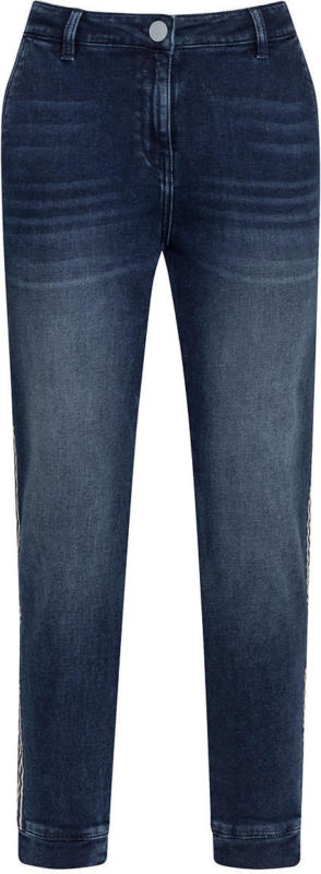 Damen Slim-Jeans mit Galonstreifen