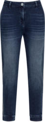 Damen Slim-Jeans mit Galonstreifen