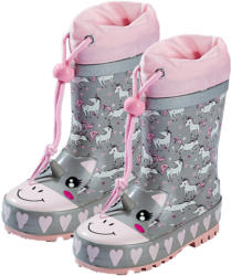 Mädchen Regenstiefel im Einhorn-Design