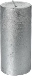 Große Kerze in Metallic-Optik