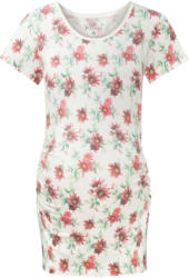 Damen Umstands-T-Shirt mit Blumen-Motiv