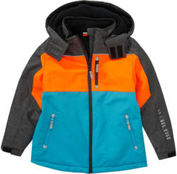 Jungen Schneejacke im Colourblock-Style