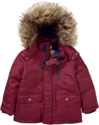 Jungen Winterjacke mit Fellimitat