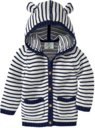 Newborn Strickjacke mit Kapuze
