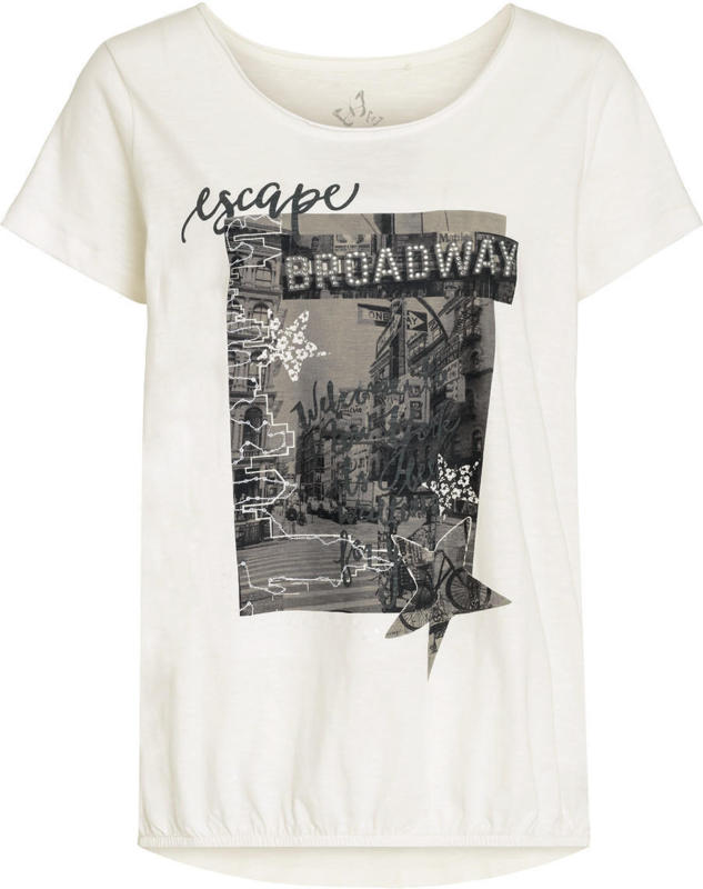 Damen T-Shirt mit Paillettendetails