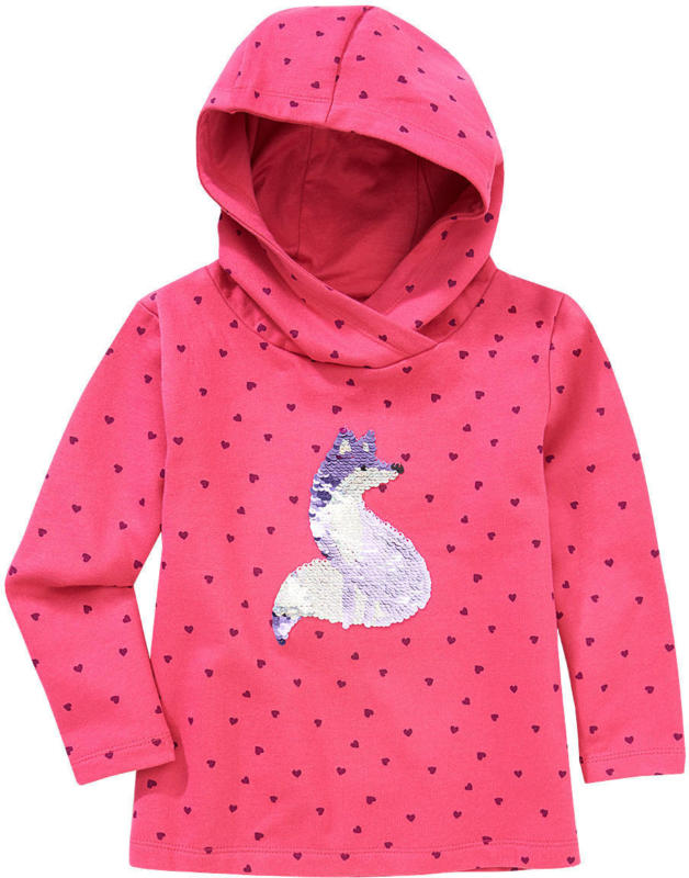 Mädchen Sweatshirt mit Wendepailletten