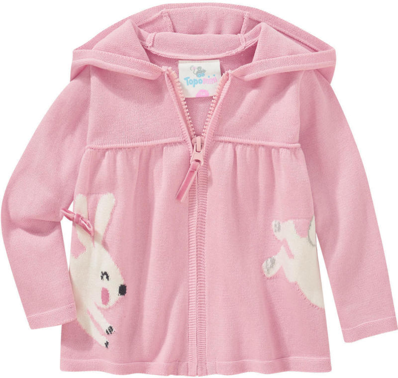 Newborn Strickjacke mit Kapuze