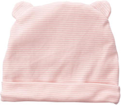 Baby Mütze mit applizierten Ohren