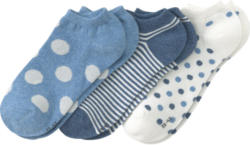 3 Paar Damen Sneaker-Socken im Set