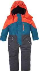 Jungen Schneeoverall mit Kapuze