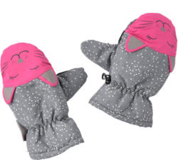 Baby Handschuhe mit Katzen-Motiv
