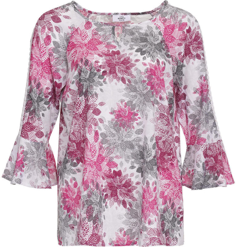 Damen Schlupfbluse mit Spitze