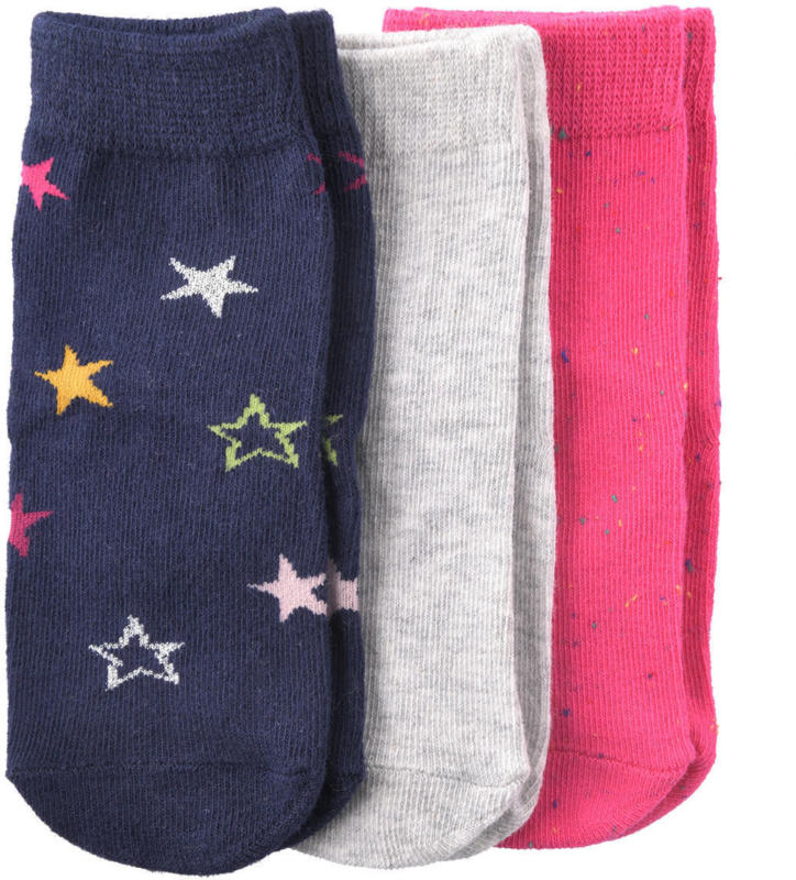 3 Paar Baby Socken in verschiedenen Dessins