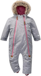 Baby Schneeoverall mit Fellimitat