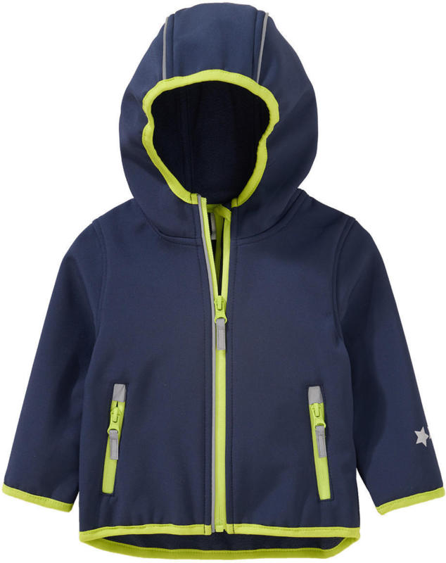 Baby Softshelljacke mit Kapuze