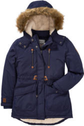 Mädchen Parka mit Fellimitat