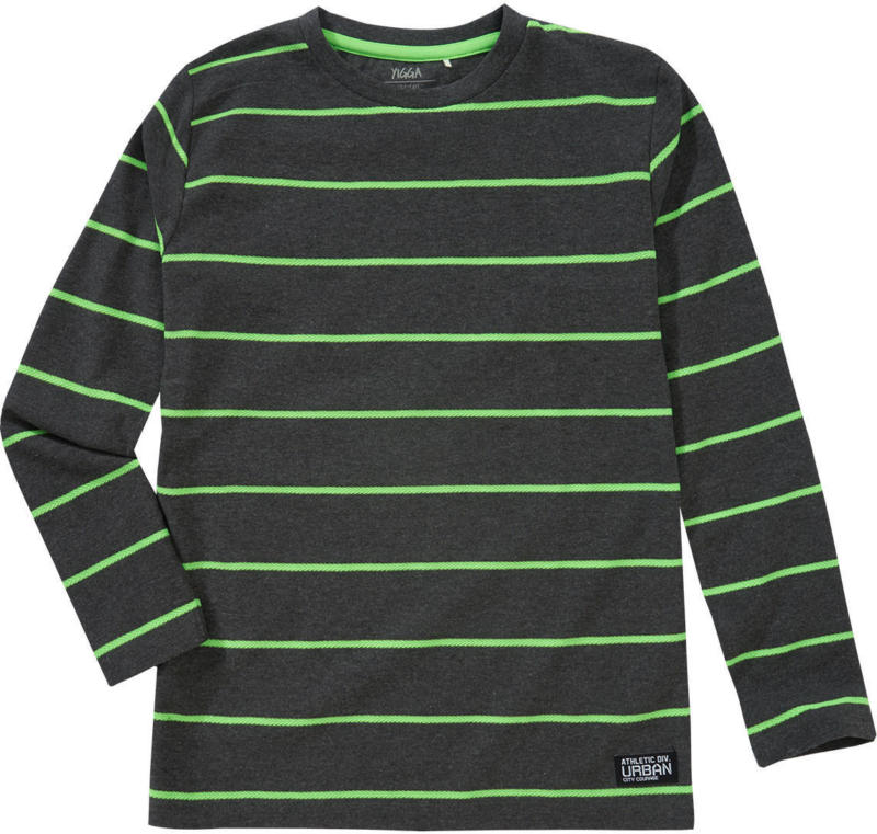 Jungen Langarmshirt mit Streifen