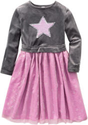 Festliches Mädchen Kleid mit Wendepailletten