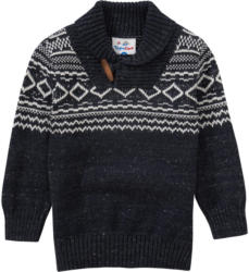 Jungen Pullover mit Knebelknopf