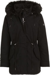 Damen Parka mit Fellimitat