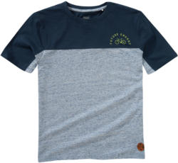 Jungen T-Shirt in Melange-Optik