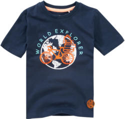 Jungen T-Shirt mit Weltkugel-Print