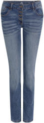 Damen Slim-Jeans mit Ziersteinchen