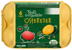 Tonis Freilandeier Ostereier 6er