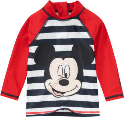 Micky Maus UV-Badeshirt mit Reißverschluss