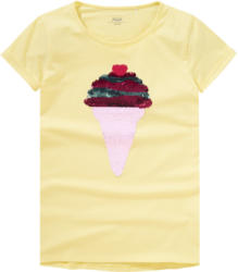 Mädchen T-Shirt mit Wendepailletten