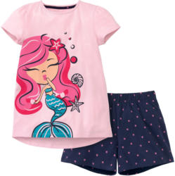 Mädchen Shorty mit Meerjungfrauen-Print