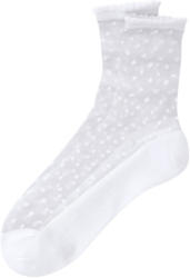 1 Paar Damen Socken transparent