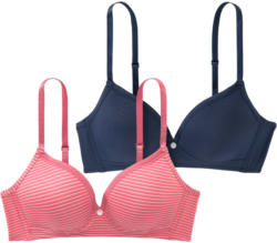 2 Damen Soft-BHs im Set