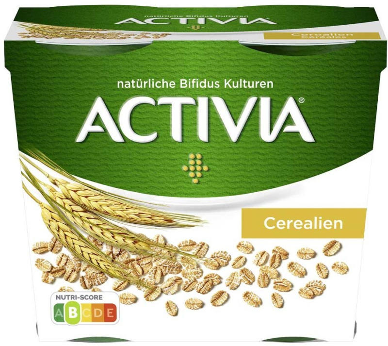 Danone Activia 4 x 115 g = 460 g oder 100 % Pflanzlich 400 g versch. Sorten, jede Packung/jeder Becher