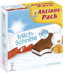 Ferrero Milch-Schnitte 7 x 28 g = 196 g oder Kinder-Pingui 6 x 30 g = 180 g jede Packung