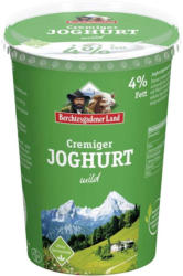 Berchtesgadener Land Joghurt 0,7/1,5/4,0 % Fett, jeder 500-g-Becher