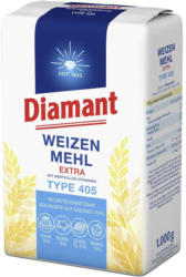 Diamant Weizenmehl Type 405, jede 1-kg-Packung