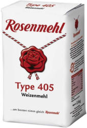 Rosenmehl oder Mehlzauber Weizenmehl Type 405, jede 2,5-kg-Packung