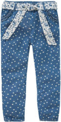 Mädchen Hose mit textilem Gürtel
